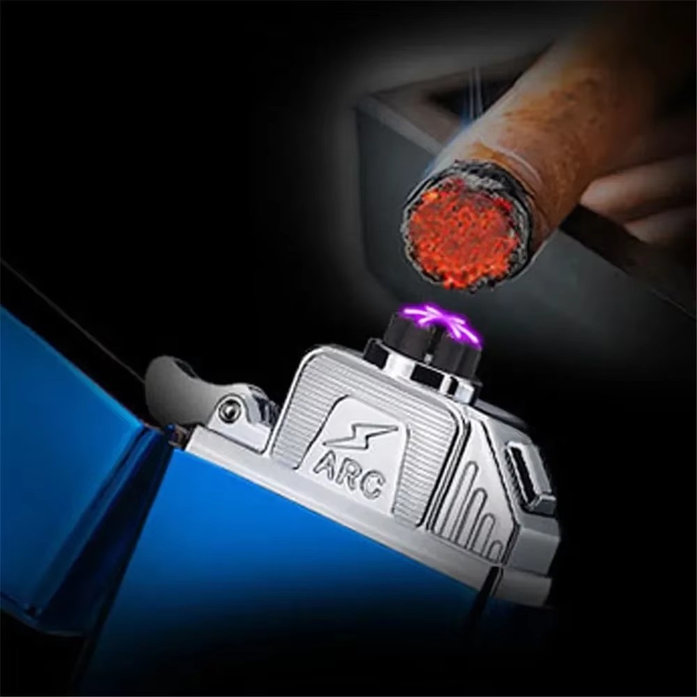 New Six Arcs Lighter Windproof - Electronics Gadgets For Gift 评论和价格