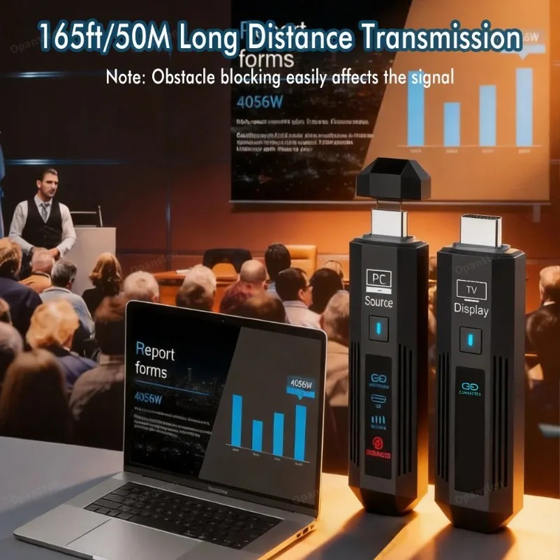 HDMI-Compatible Wireless Exten - Hdmi Adapter 评论和价格