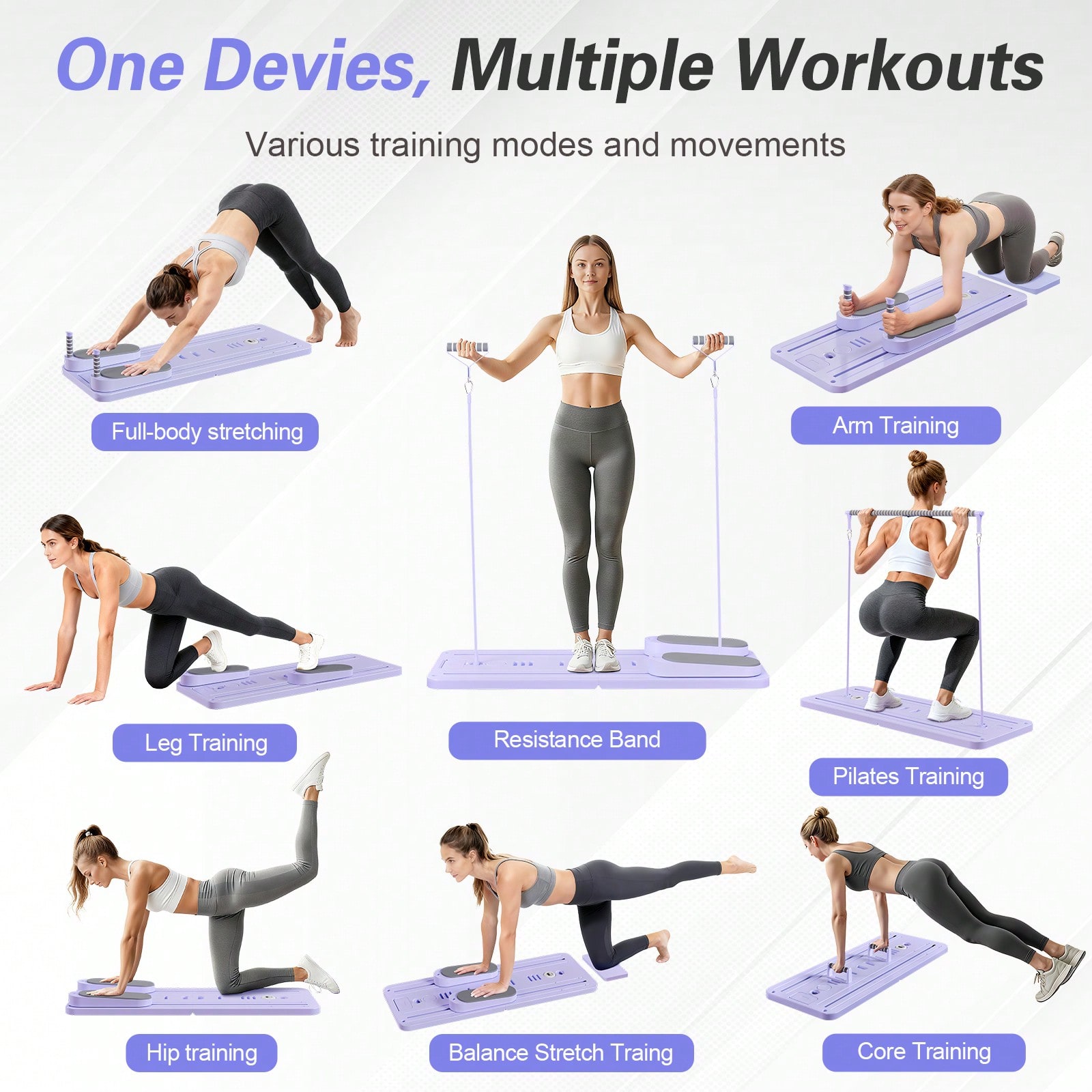Pilates Reformer With Bar, Pil - Phone Holder 评论和价格
