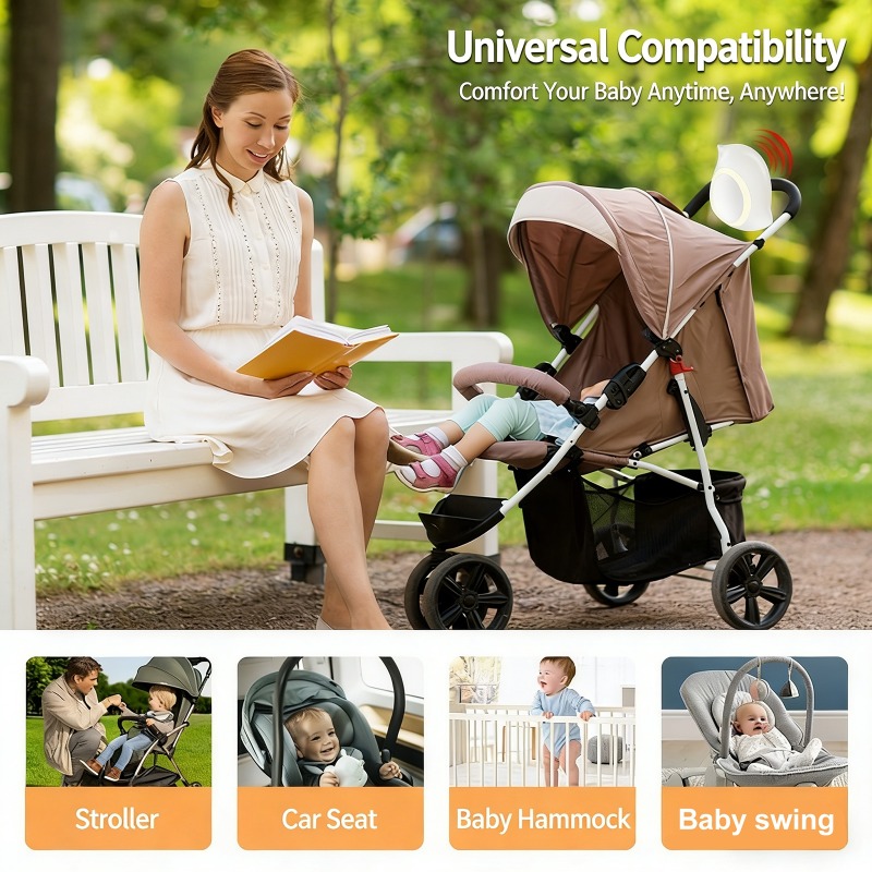 Portable Outdoor Baby Stroller - Bluetooth Speaker 评论和价格
