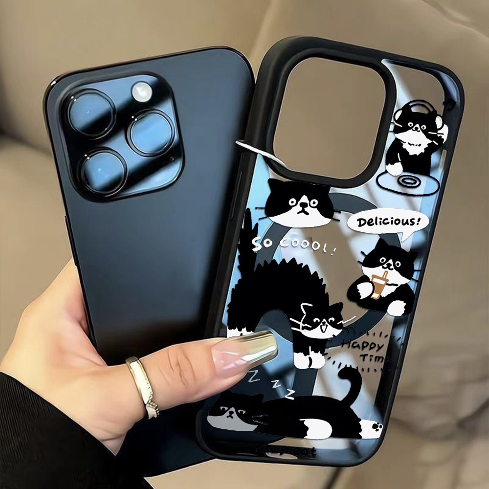 Funny Black Cat Wireless Charg - Wireless Charger 评论和价格