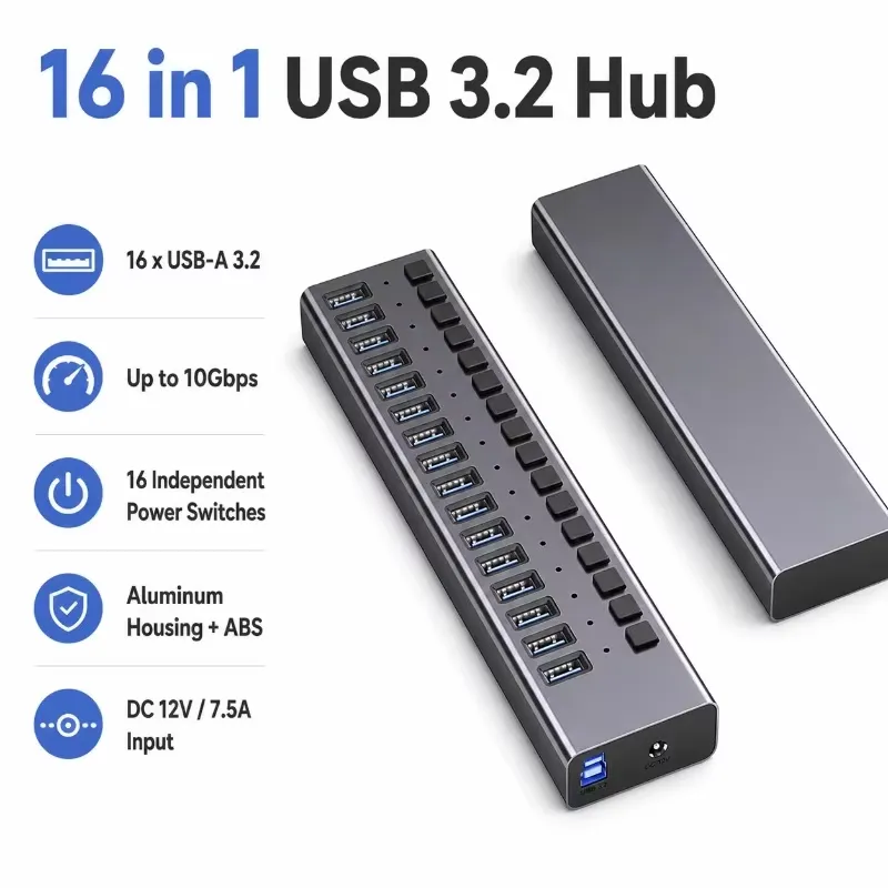 AP01 for 16-Port Powered USB 3 - Usb Hub 评论和价格