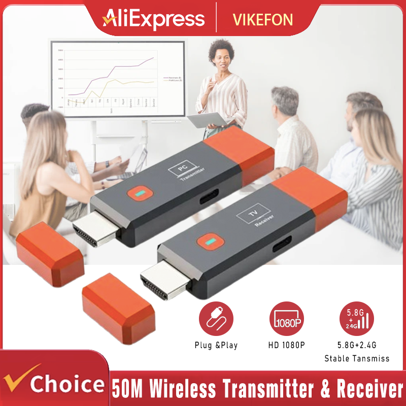 50M Wireless Transmission Vide - Hdmi Adapter 评论和价格