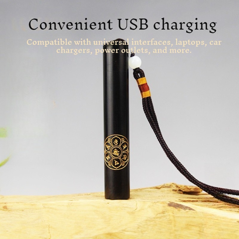 Creative Carving Ebony Lighter - Electronics Gadgets For Gift 评论和价格