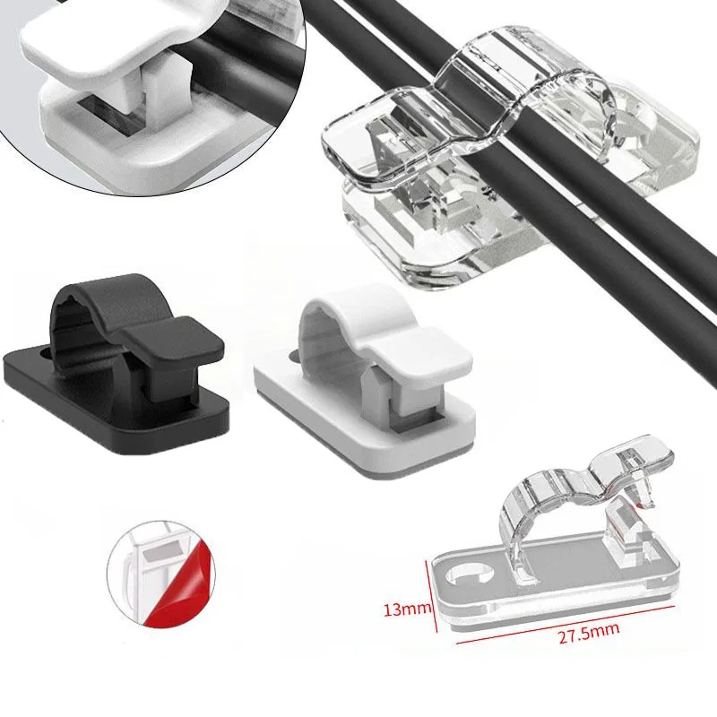 10/50PCS Cable Organizer Clips - Usb Charger 评论和价格
