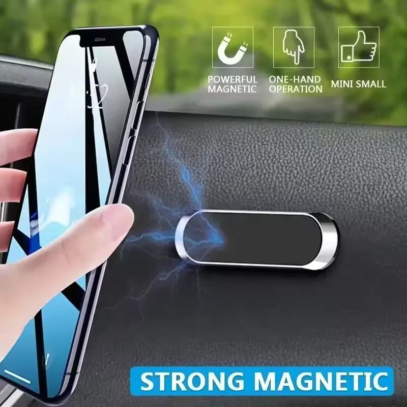 Strip Metal Magnetic Phone Hol - Phone Holder 评论和价格