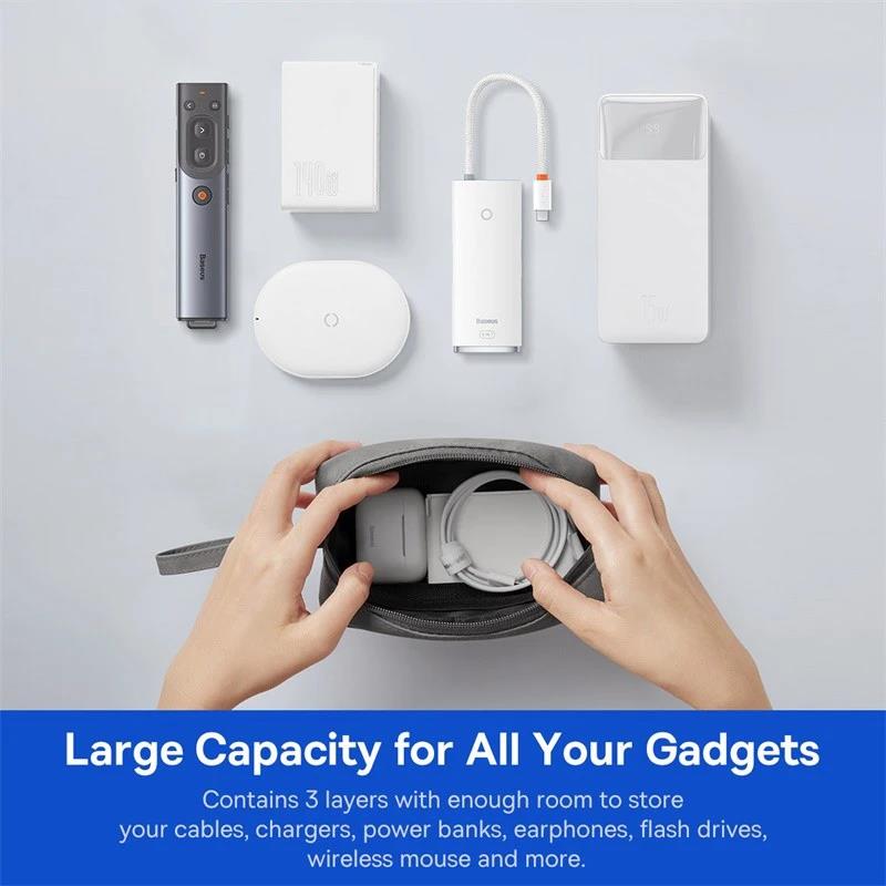Portable Cable Charger Bag Sma - Cable Organizer 评论和价格