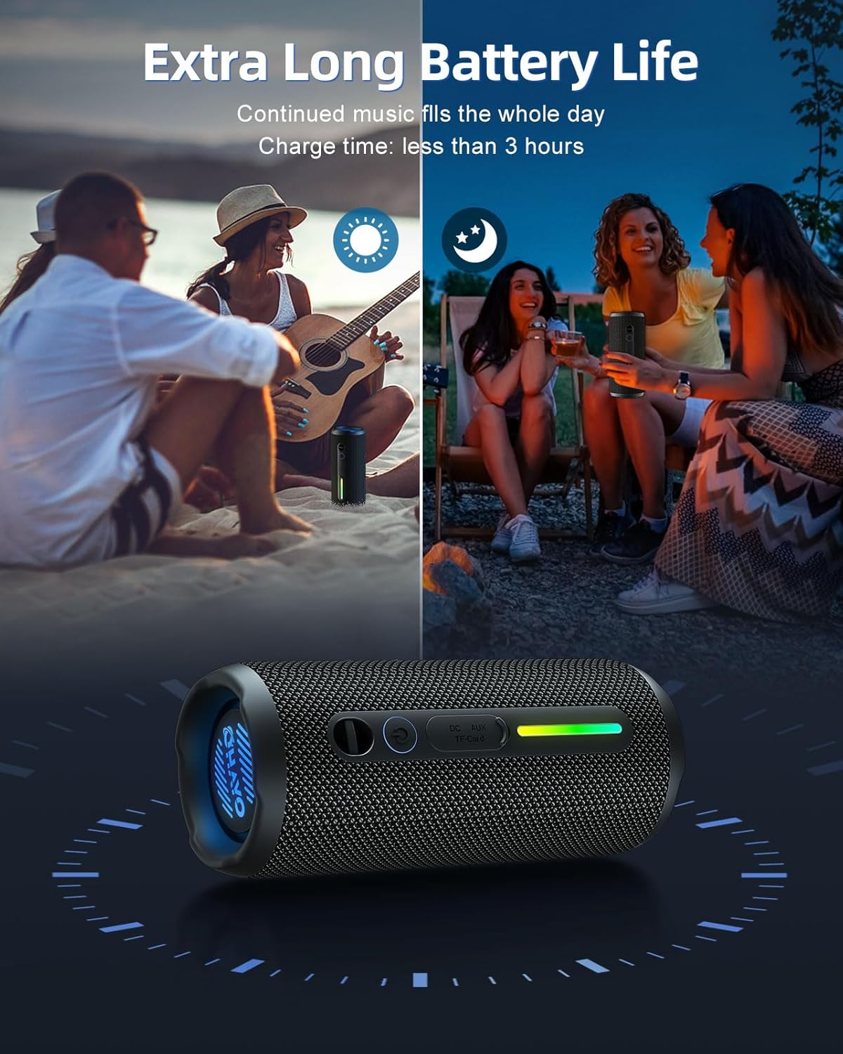 Ohayo S7 Portable Waterpro Blu - Electronics Gadgets For Gift 评论和价格