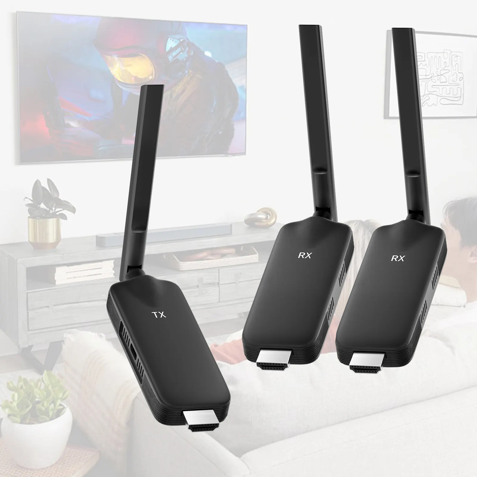 50m Wireless HDMI Video Transm - Hdmi Adapter 评论和价格