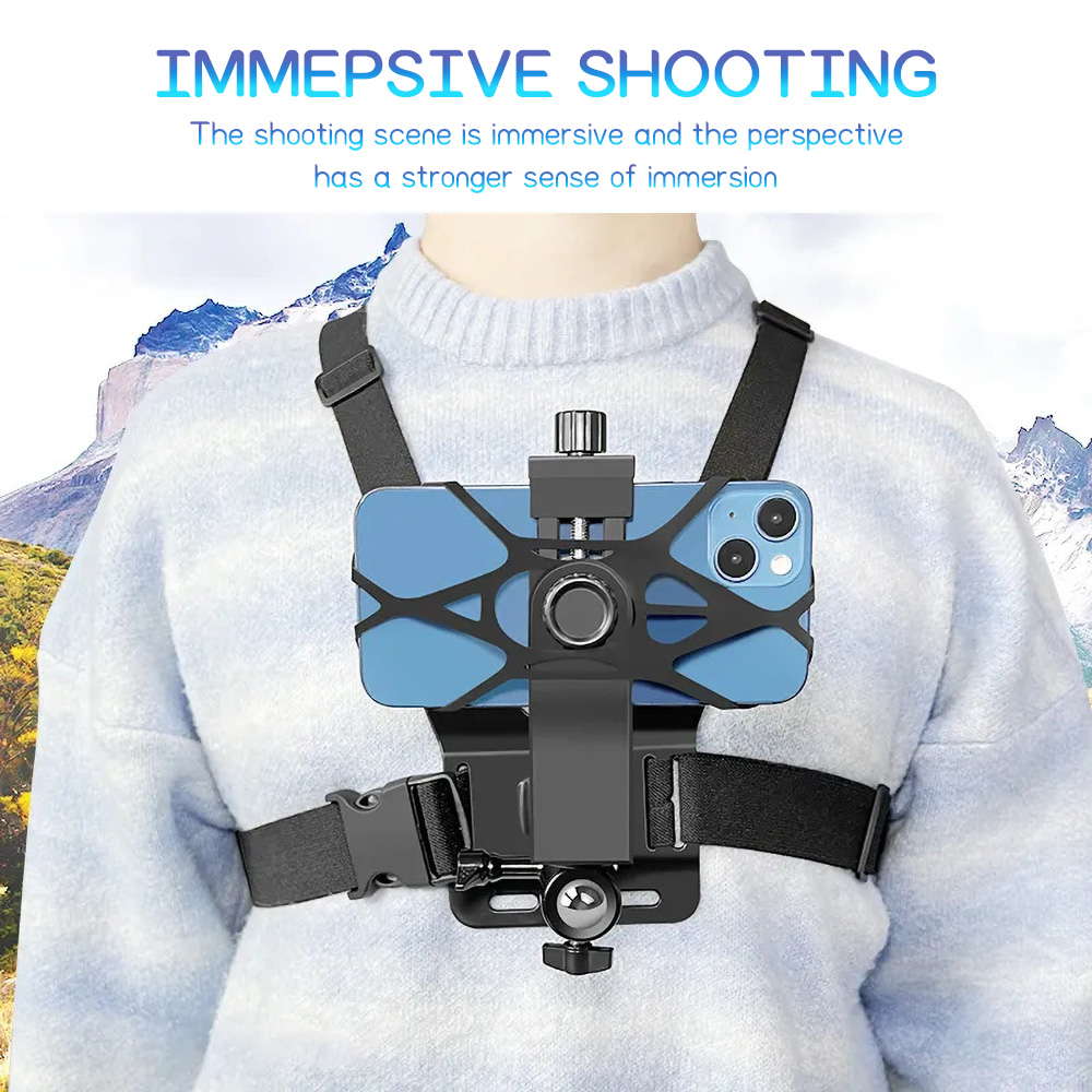 Chest Mount Phone Strap Holder - Cable Organizer 评论和价格