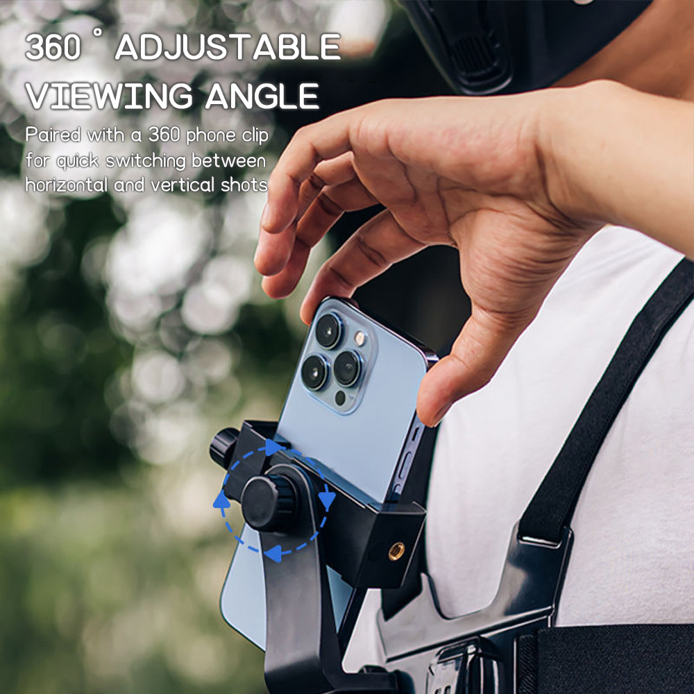 Chest Mount Phone Strap Holder - Cable Organizer 评论和价格